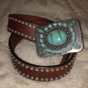 SSM Brown Genuine Leather Belt Size S-30 (small)